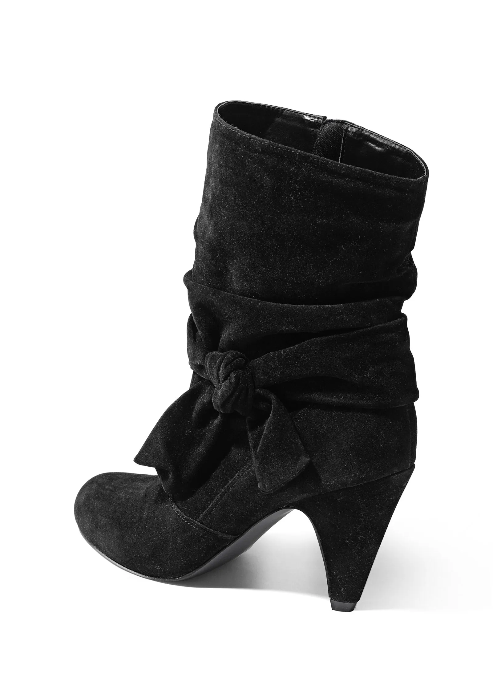 Knotted Slouchy Boots - Black sold by VENUS product image thumbnail 2