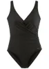 V-Neck One Piece - Black sold by VENUS