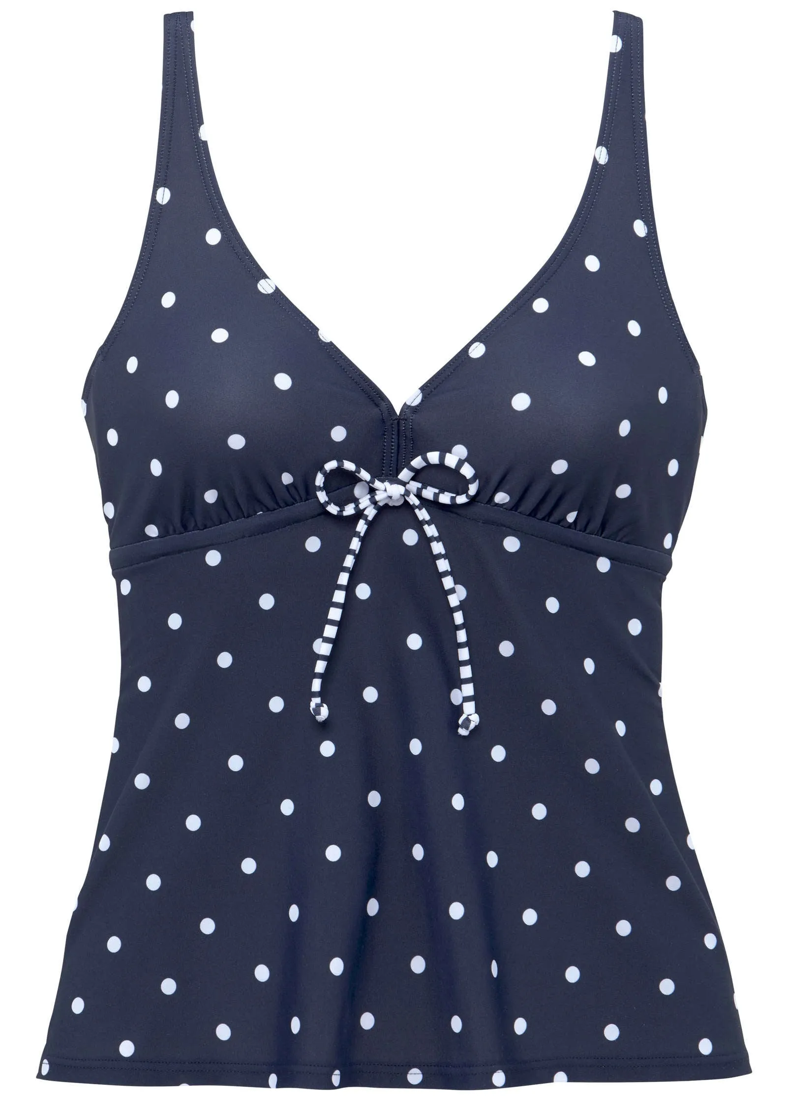 Dot Halter Tankini Set - Striped Polka-Dot sold by VENUS product image thumbnail 2