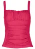 Sydney Ruched Tankini - Raspberry sold by VENUS