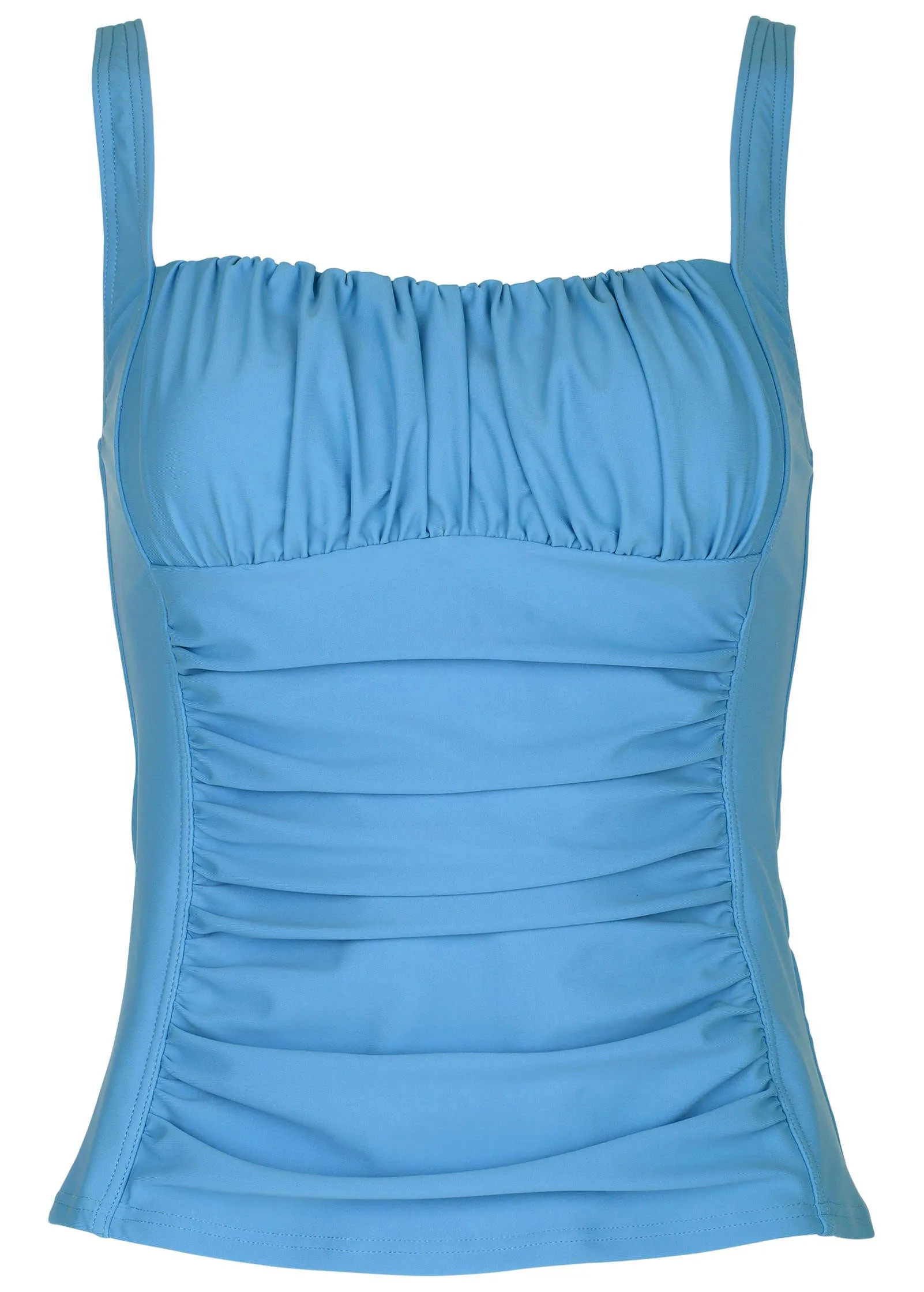 Sydney Ruched Tankini - Azure Blue sold by VENUS product image thumbnail 3