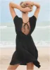 Tiered Cover-Up Dress - Black sold by VENUS