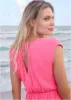 Tiered Cover-Up Dress - Raspberry sold by VENUS