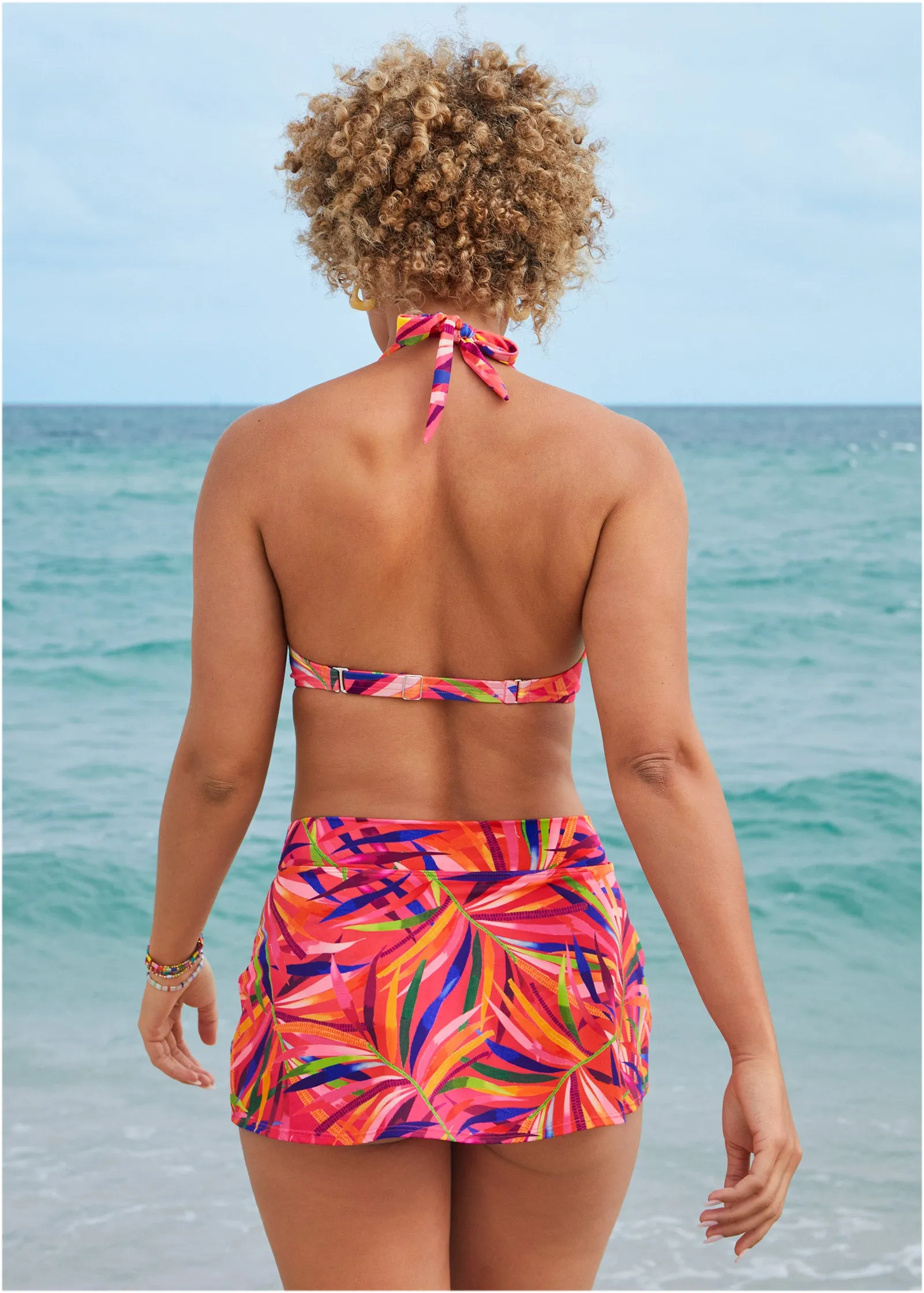Aruba Swim Skirt - Tropical Jungle sold by VENUS product image thumbnail 2