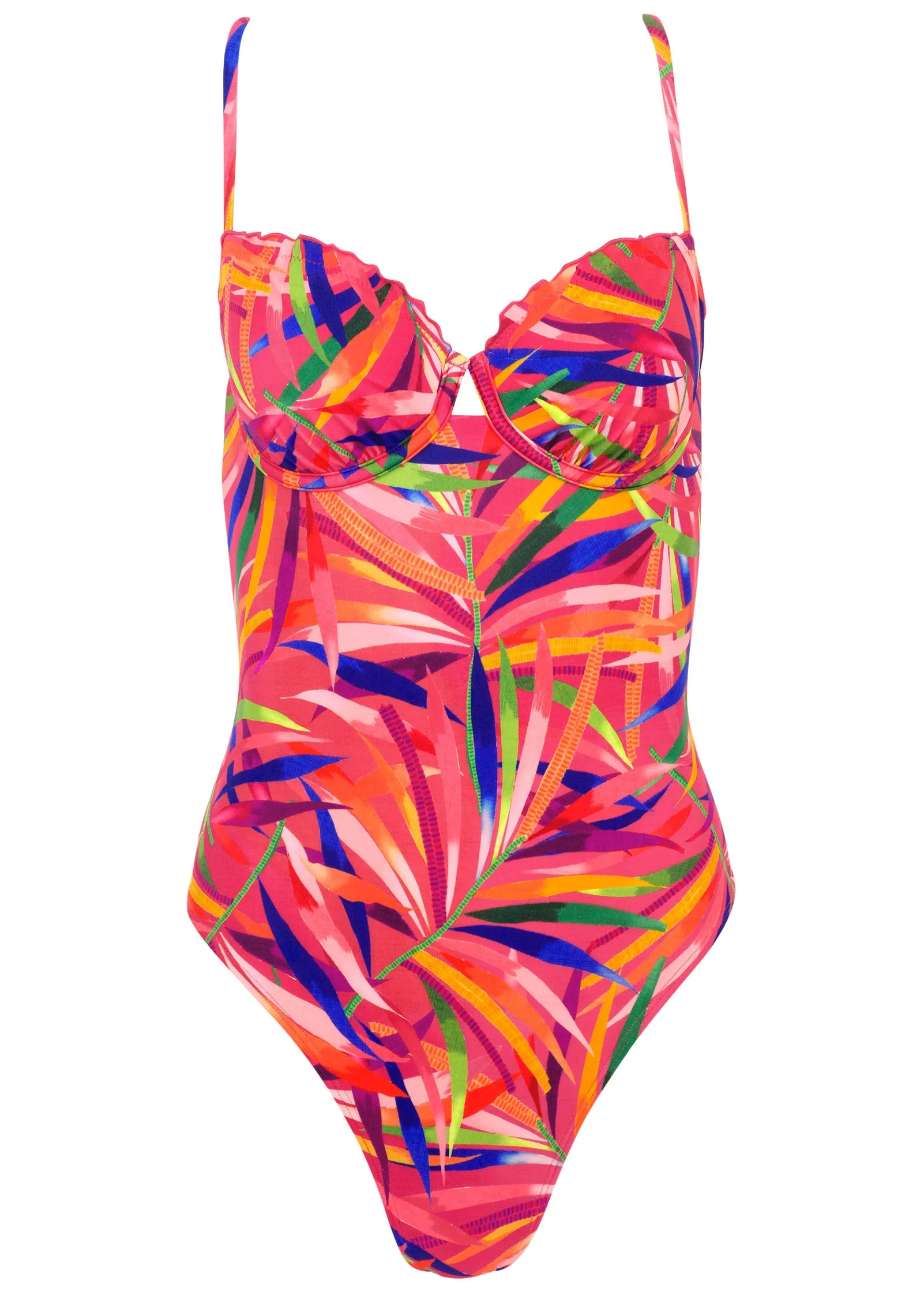 Bermuda Underwire One-Piece - Tropical Jungle sold by VENUS product image thumbnail 3