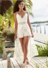 Crochet Romper - White sold by VENUS