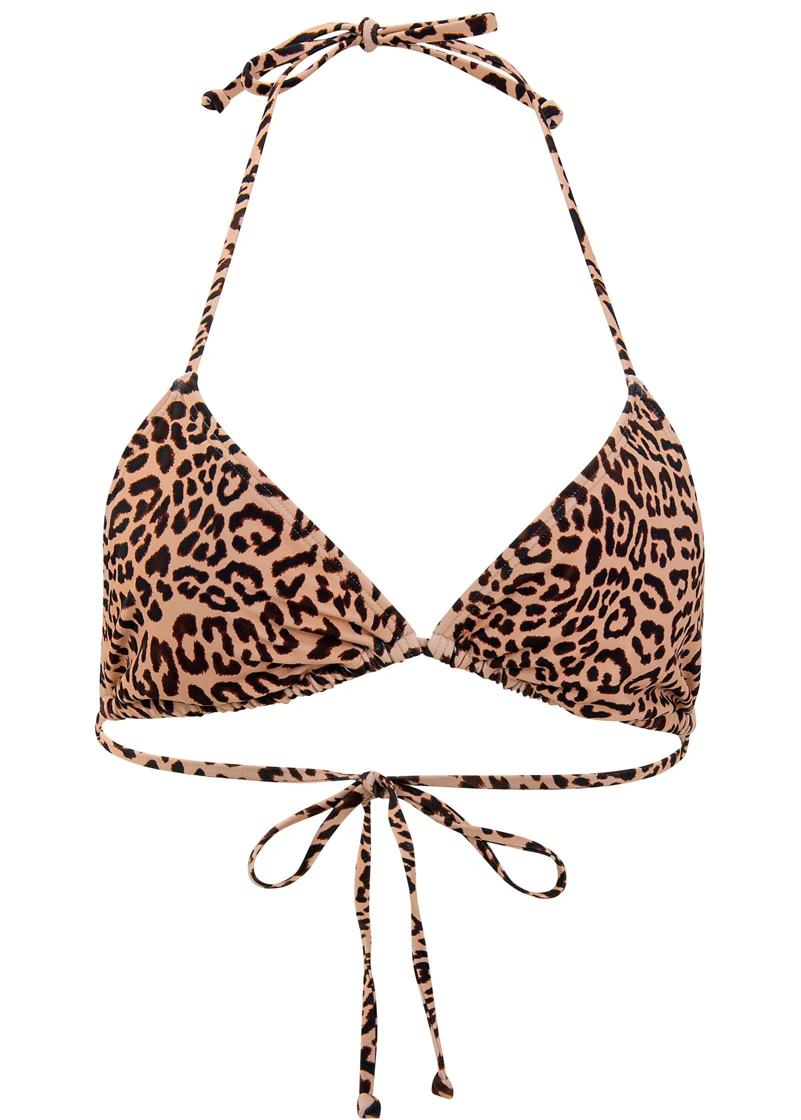 Bahamas Triangle Bikini Top - Lush Cheetah sold by VENUS product image thumbnail 3