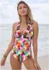 Maui Bikini Bottom - Painterly Stripe sold by VENUS