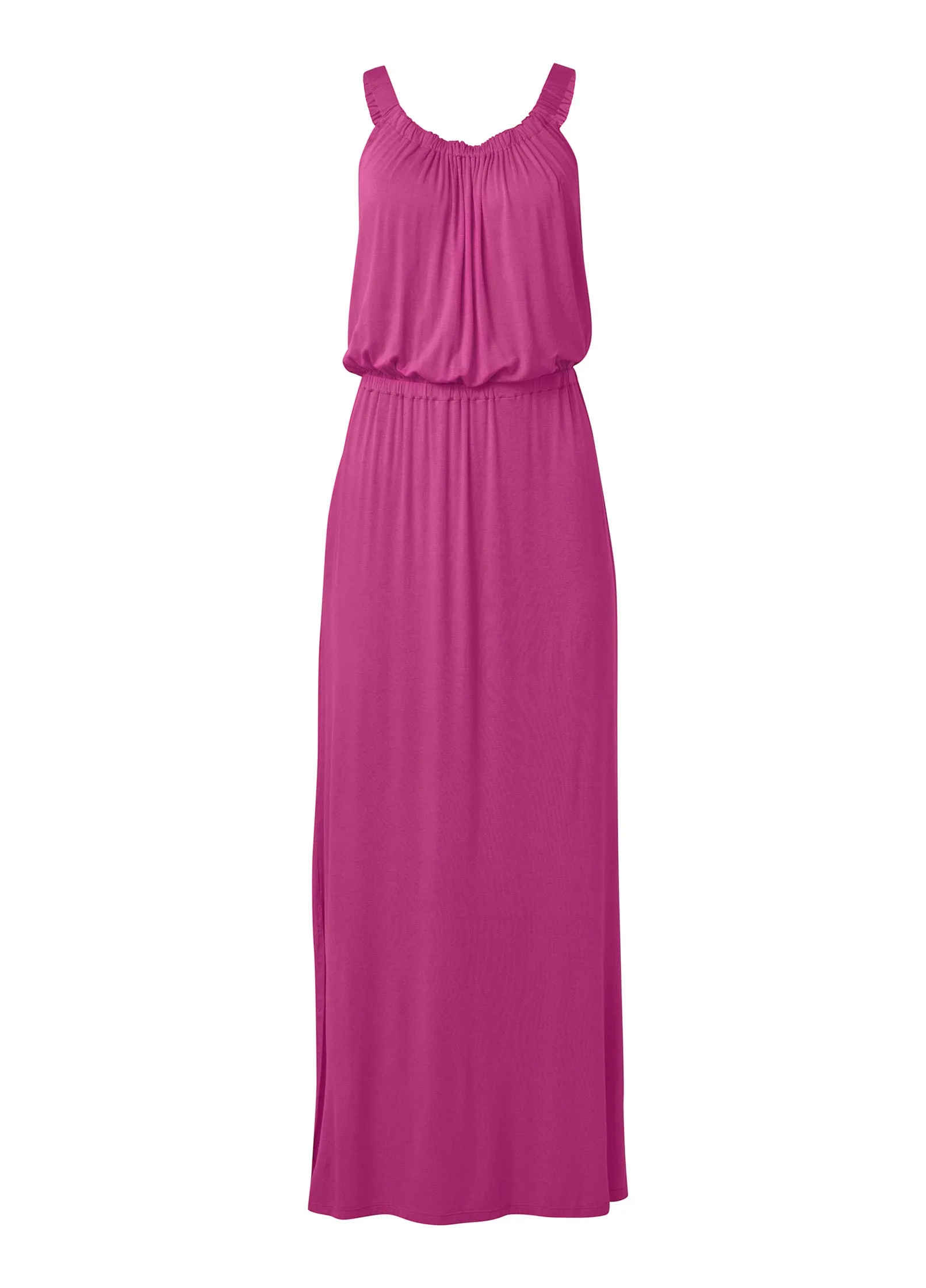 Gathered Neckline Maxi - Passion Fruit sold by VENUS product image thumbnail 3