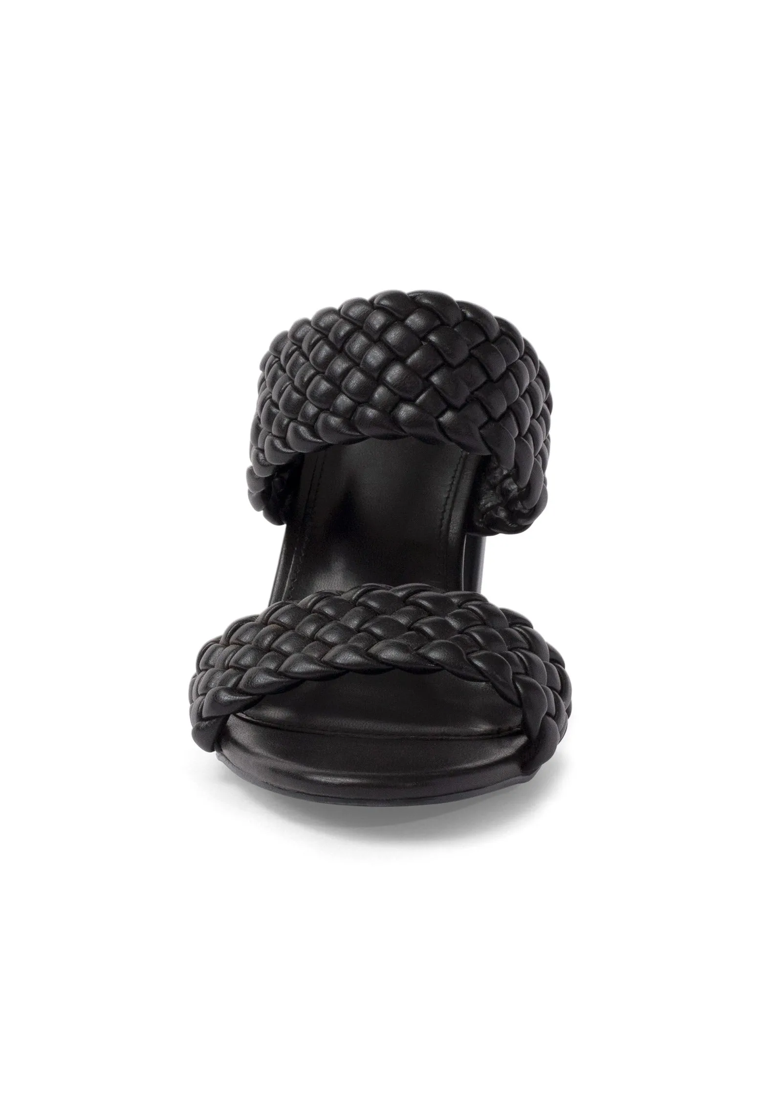 Braided Double Strap Mules - Black sold by VENUS product image thumbnail 3