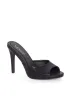 Peep Toe Mules - Black sold by VENUS