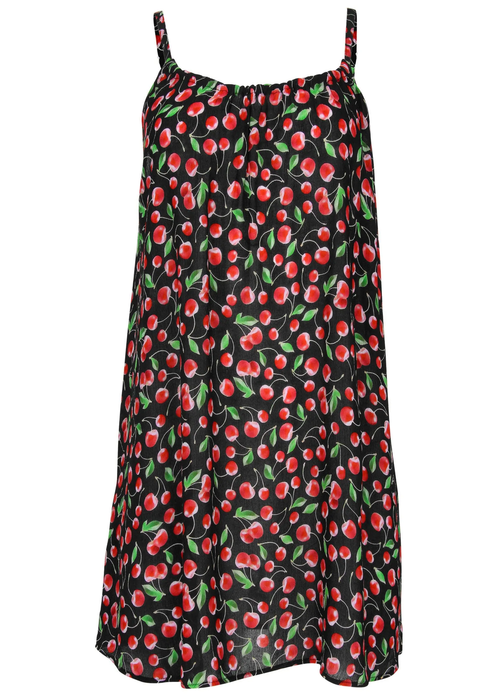 Crinkle Cover-Up Dress - Very Cherry sold by VENUS product image thumbnail 3