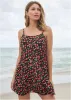 Crinkle Cover-Up Dress - Very Cherry sold by VENUS
