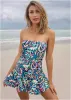 Venice Skirted Swim Dress - Fuzzy Paisley sold by VENUS