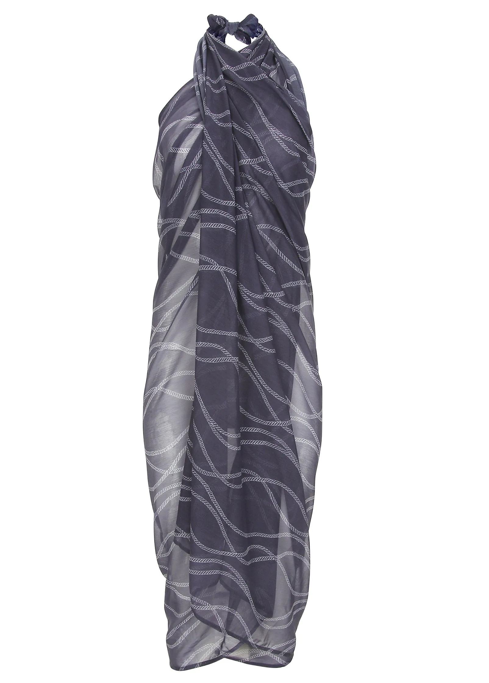 Pareo Cover-Up - Navy Ropes sold by VENUS product image thumbnail 4