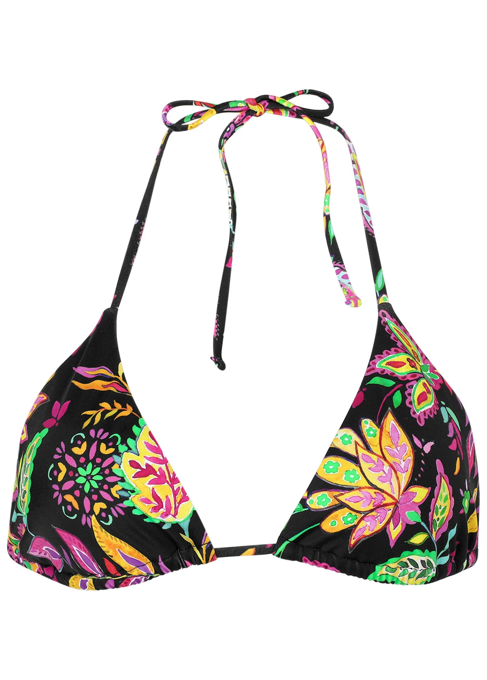 Bahamas Triangle Bikini Top - Field Floral sold by VENUS product image thumbnail 3