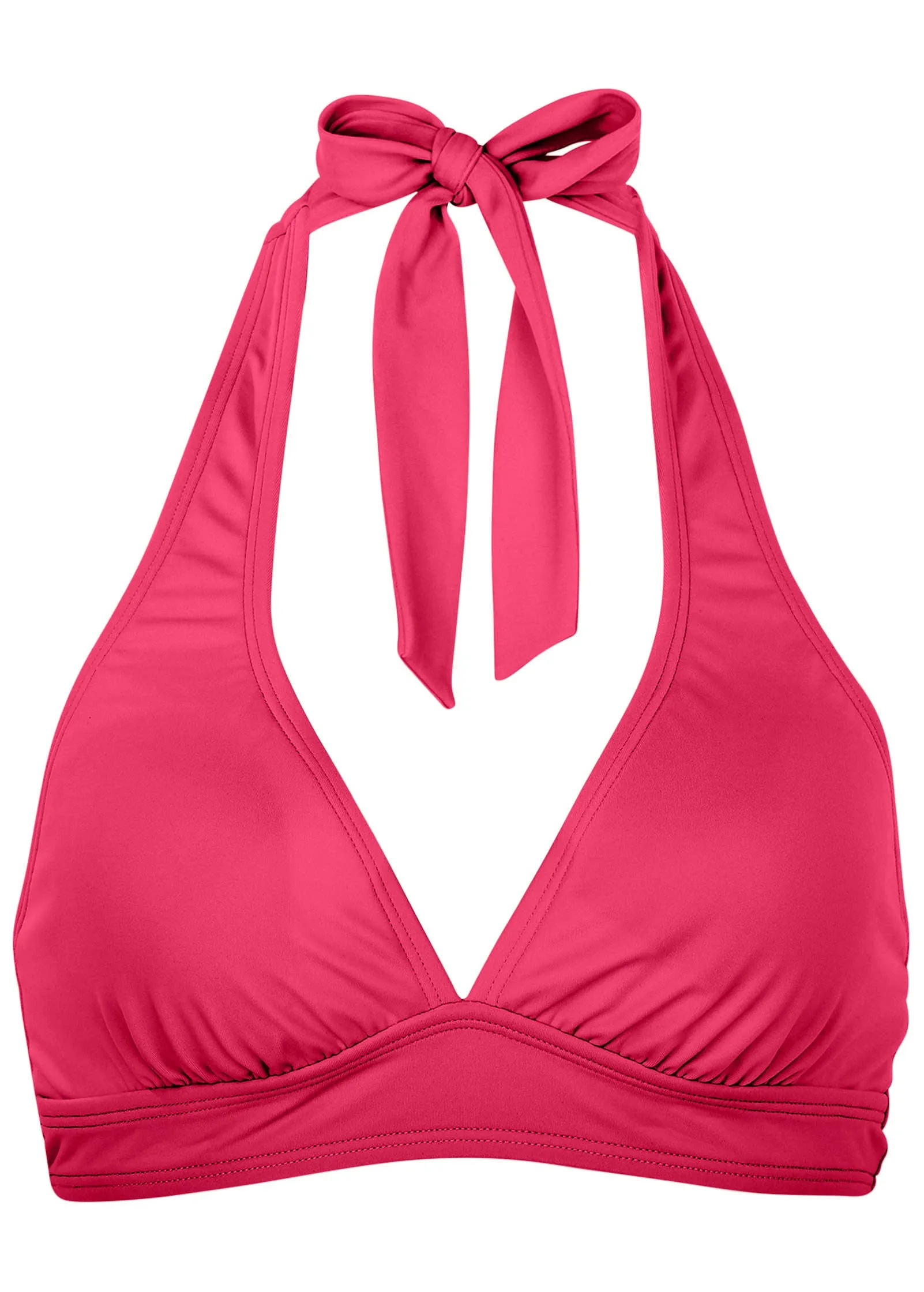 Anguilla Perfect Fit Halter Top - Raspberry sold by VENUS product image thumbnail 3