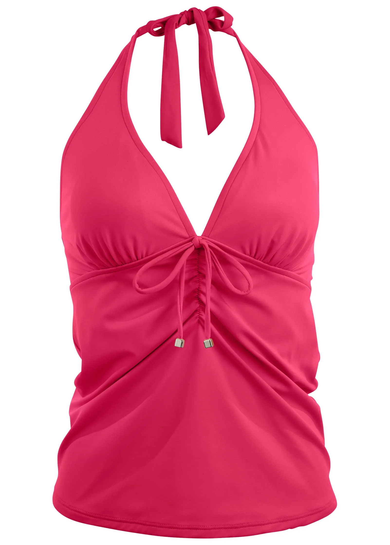 Sicily Halter Tankini Top - Raspberry sold by VENUS product image thumbnail 3