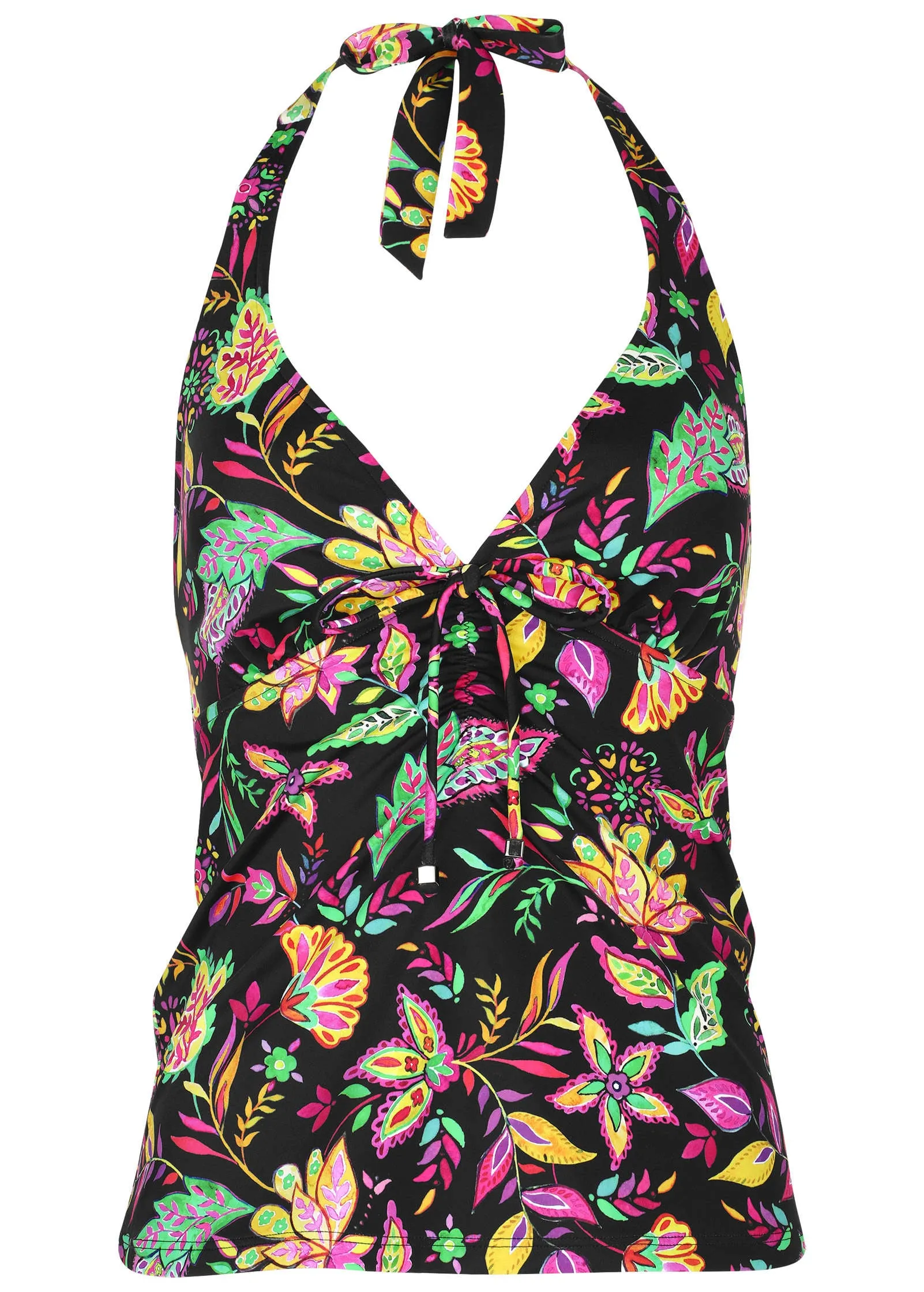 Sicily Halter Tankini Top - Field Floral sold by VENUS product image thumbnail 3