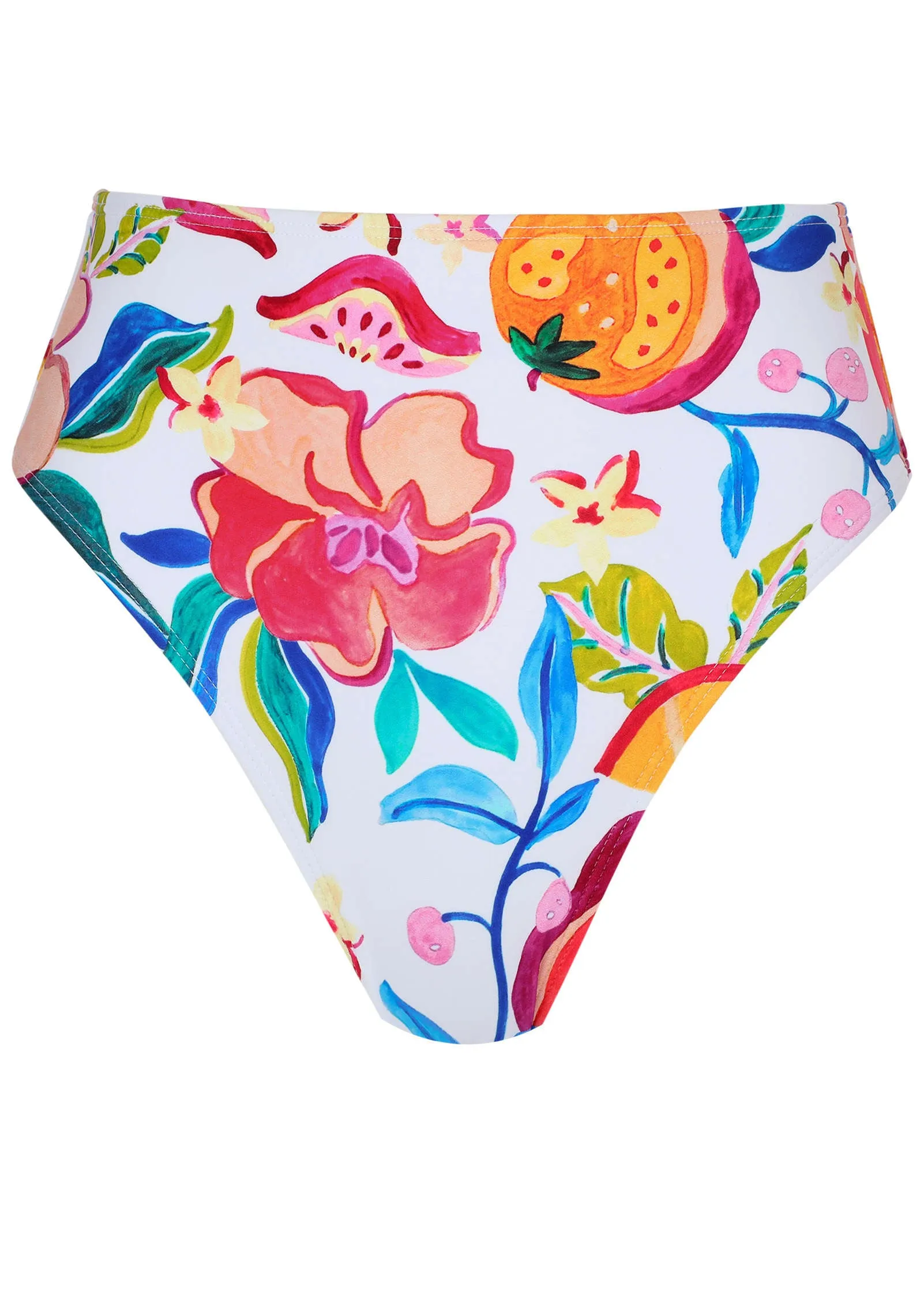 Tahiti High Rise Moderate Bottom - Citrus Floral sold by VENUS product image thumbnail 4