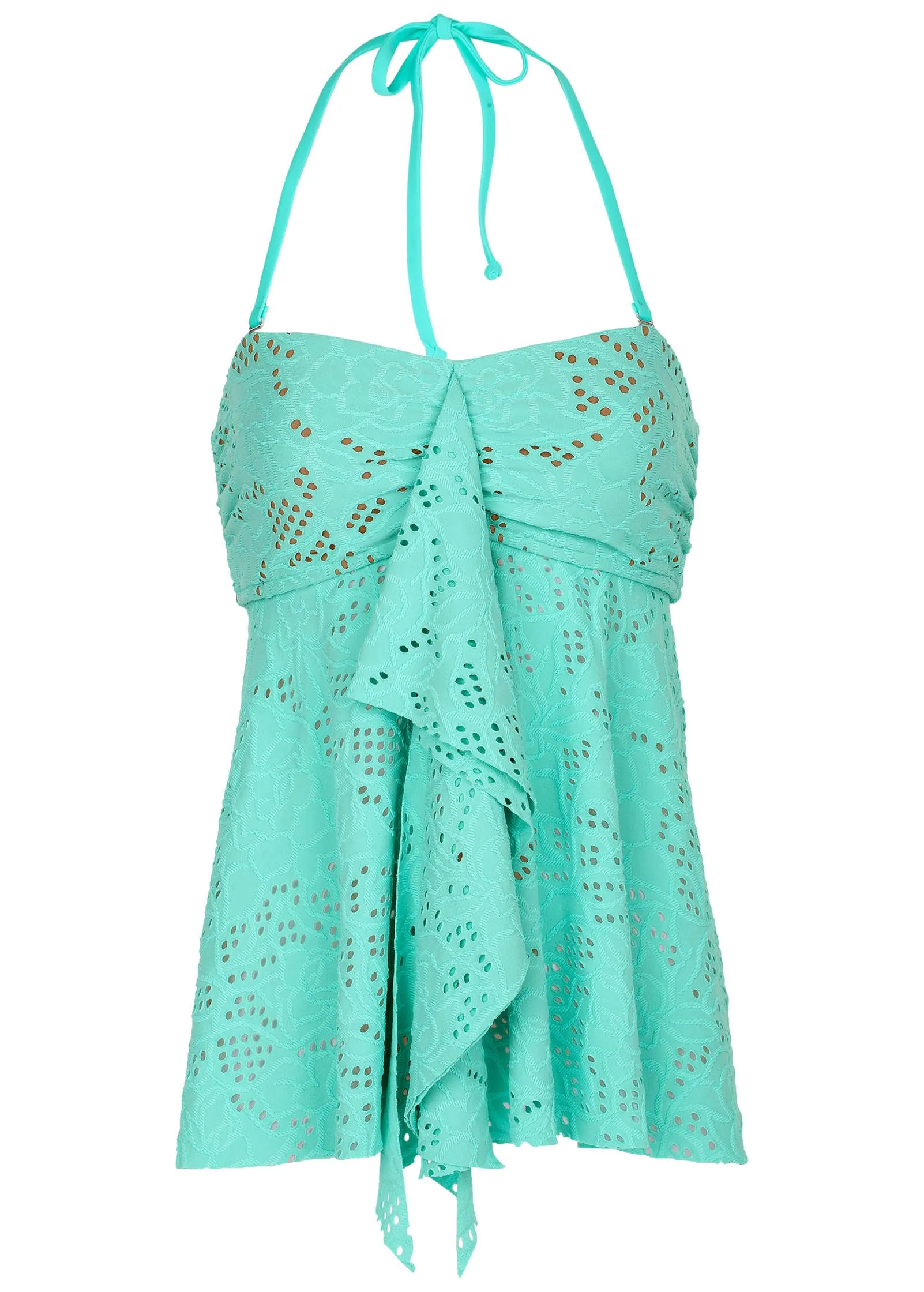 Lace Lanai Bandeau Top - Light Teal sold by VENUS product image thumbnail 3