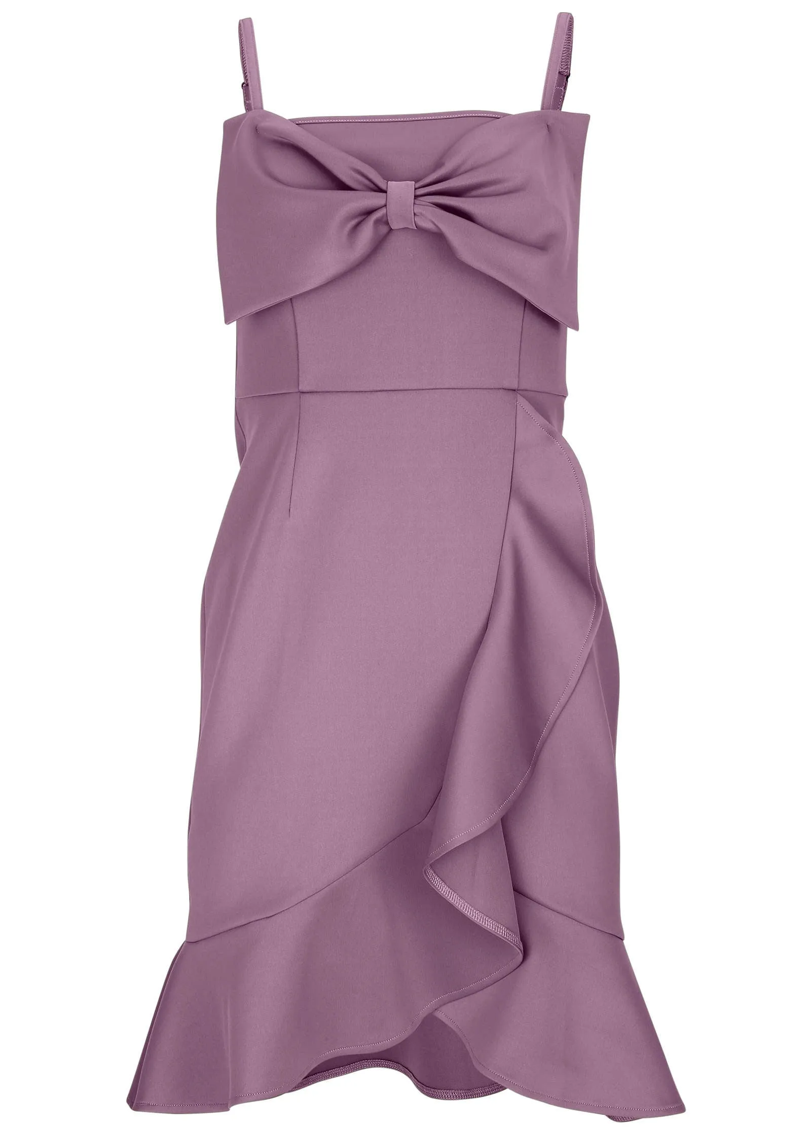 Scuba Bow Detail Dress - Valerian sold by VENUS product image thumbnail 5