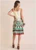 Flyaway Detail Maxi Top - Seti Olive Ikat sold by VENUS