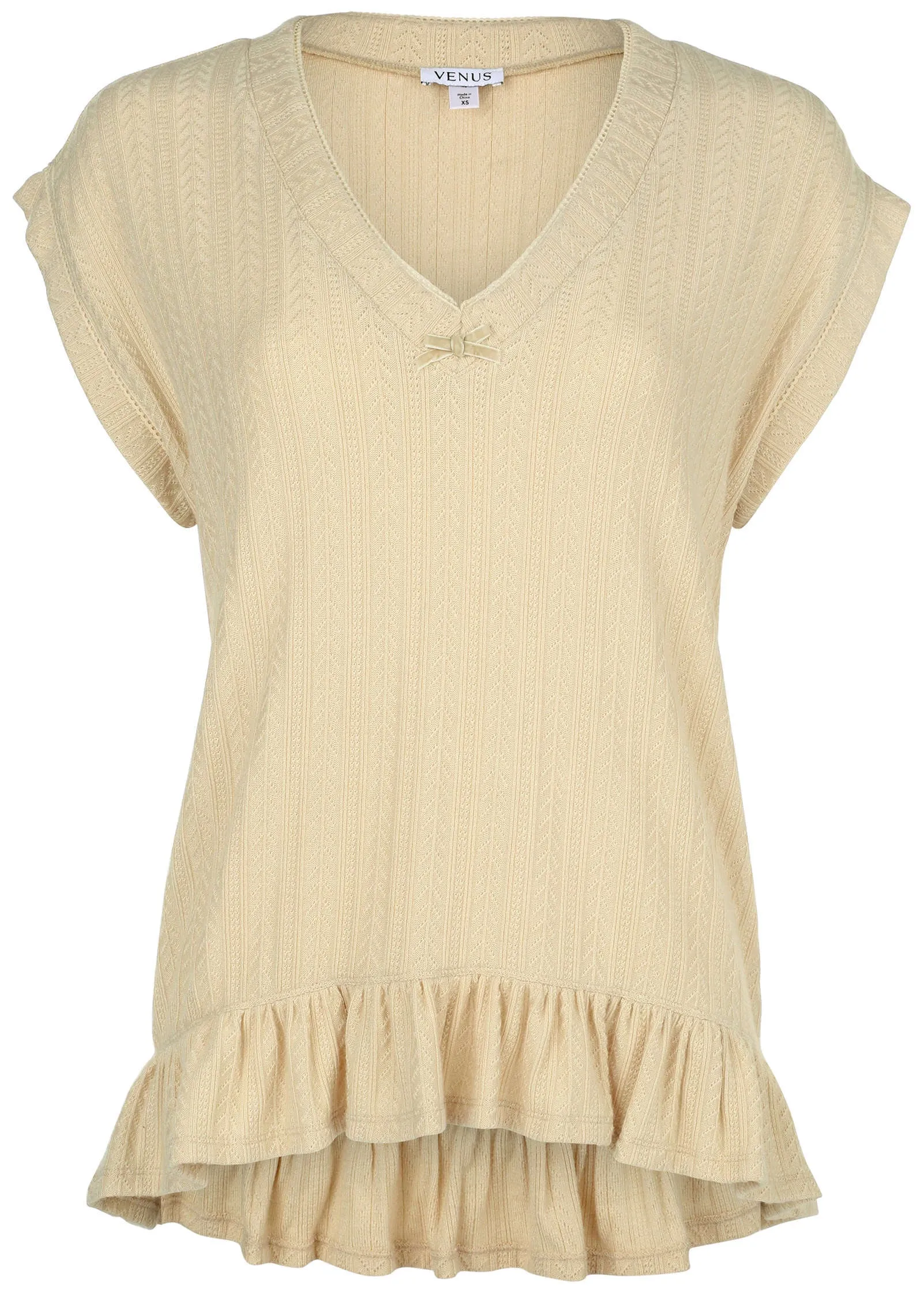 Brunch Knit Top - Macadamia sold by VENUS product image thumbnail 3