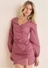 Balloon Sleeve Mini Dress - Polignac sold by VENUS