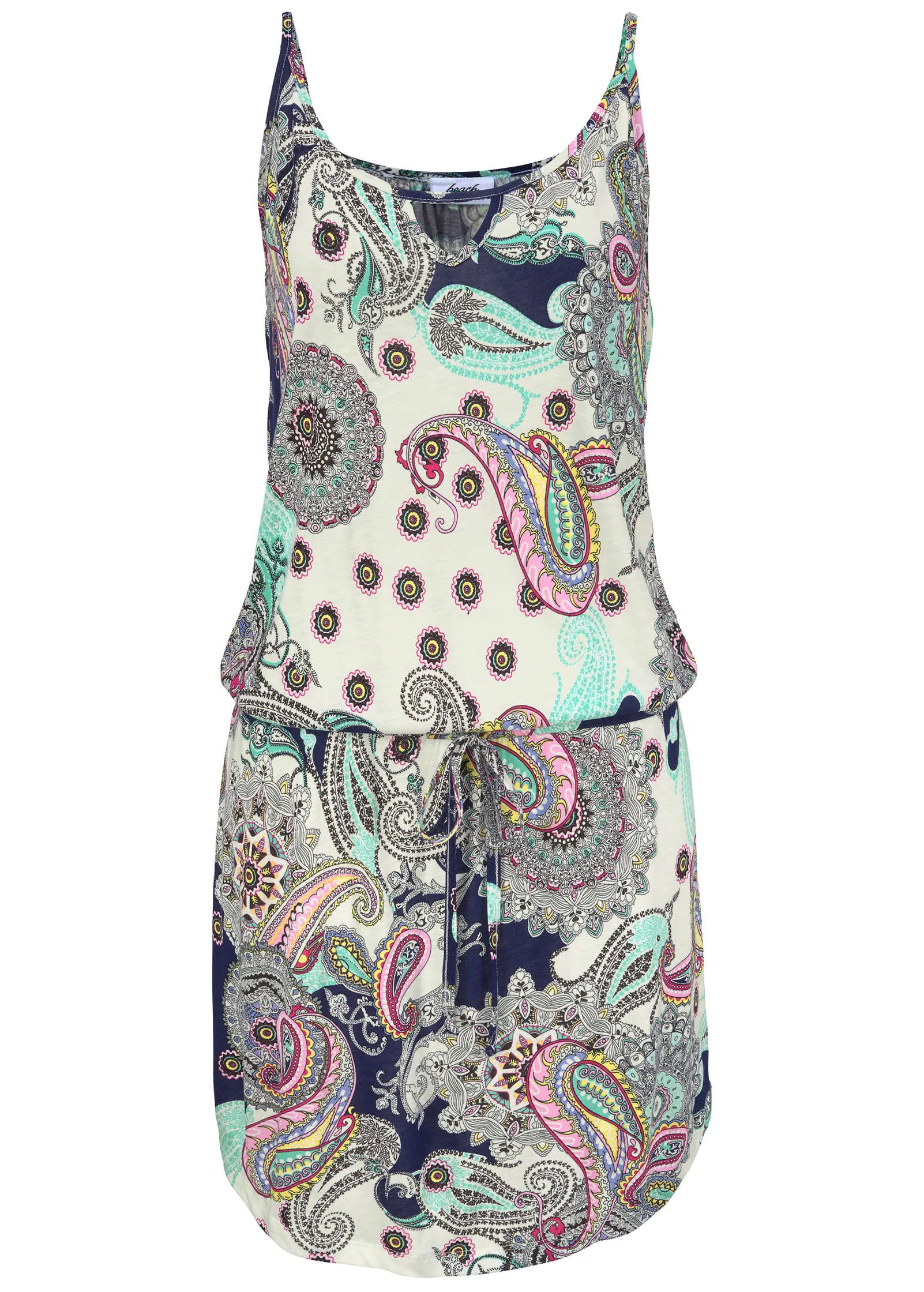 Blouson Sleeveless Mini - Blue Multi sold by VENUS product image thumbnail 3