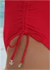 Anchor Adjustable One-Piece - Red sold by VENUS