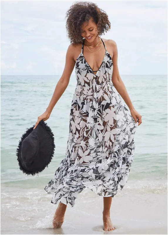 Cover Up Dress - Cabana Night sold by VENUS