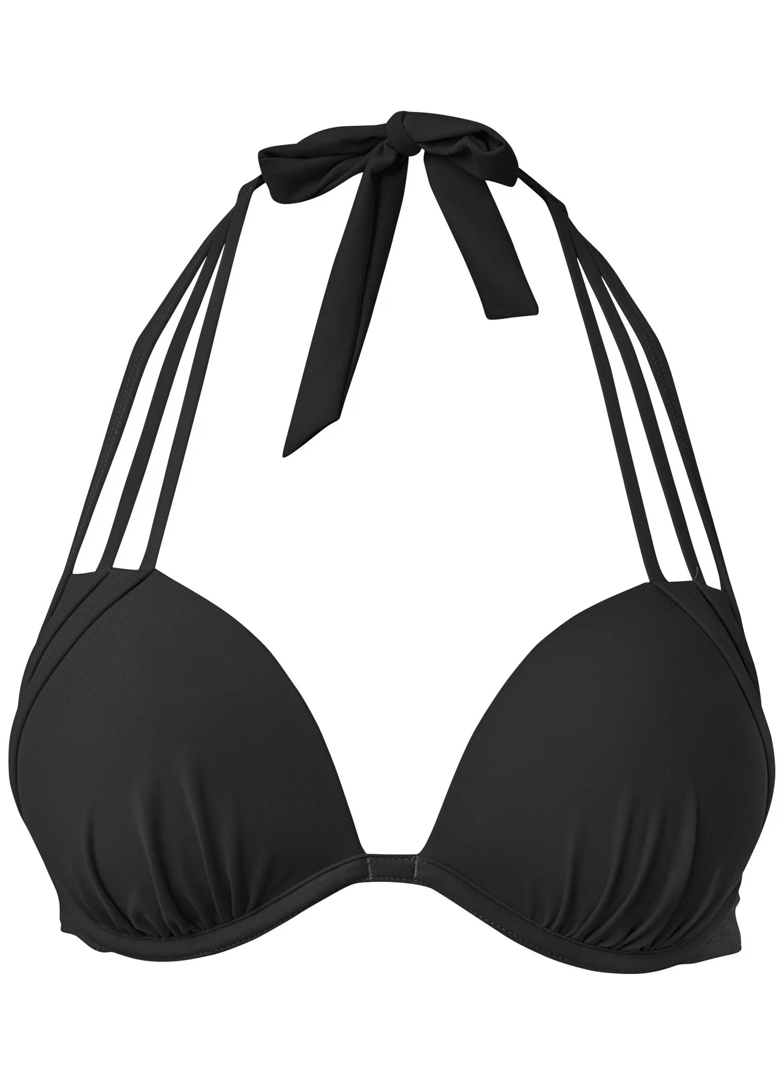 Strappy Bra Bikini Top - Black Beauty sold by VENUS product image thumbnail 3