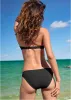 Strappy Bra Bikini Top - Black Beauty sold by VENUS