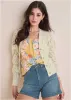 Pointelle Cardigan - Beige sold by VENUS