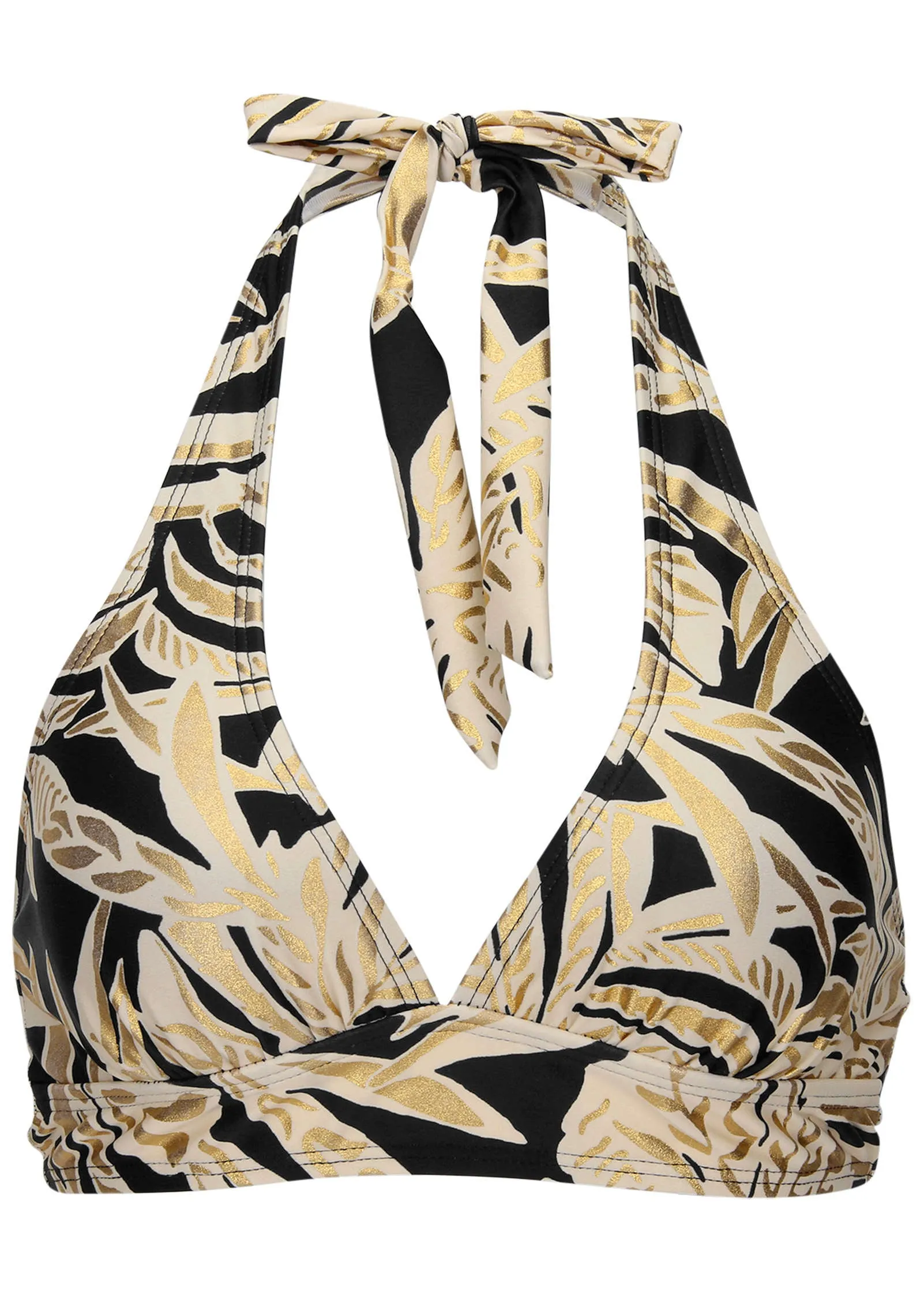 Anguilla Perfect Fit Halter Top - Tricolor Jungle sold by VENUS product image thumbnail 3