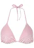 Jungle Burnout Bahamas Top - Bleached Mauve sold by VENUS