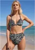 Jungle Burnout Tahiti Bottom - Black & Silver sold by VENUS