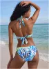 Anguilla Perfect Fit Halter Top - Ombre Block Leaves sold by VENUS