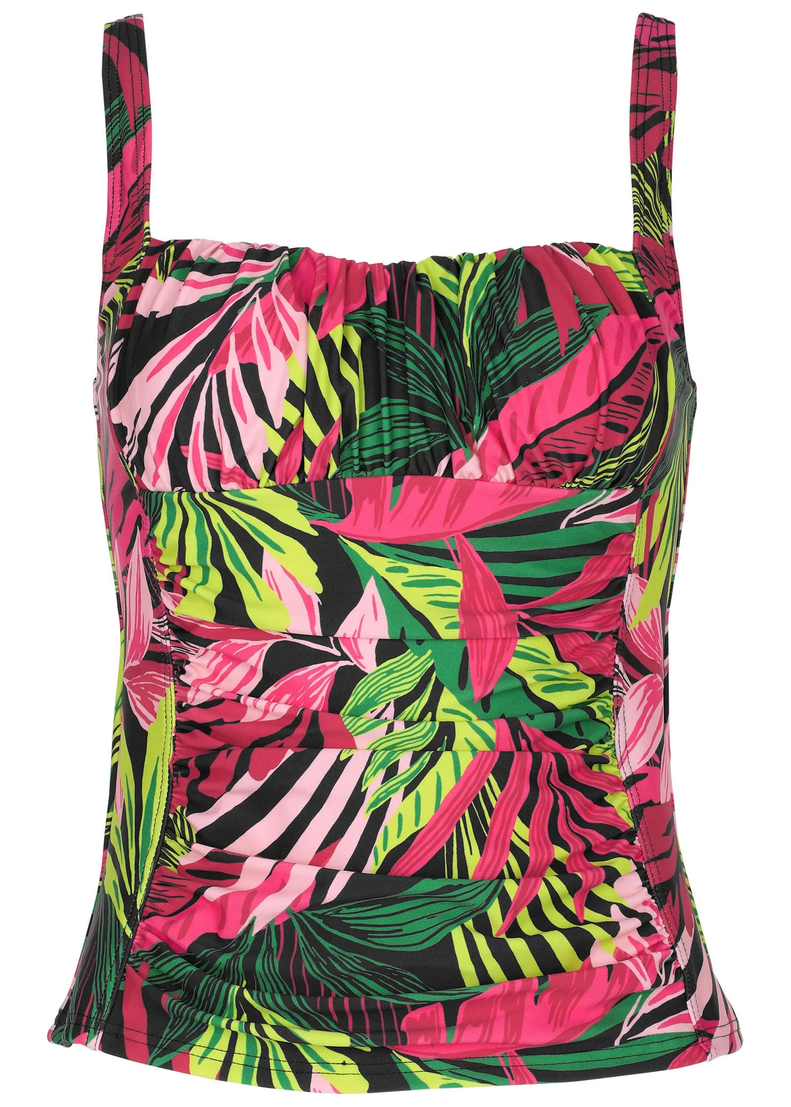 Sydney Ruched Tankini - Polynesian Palm sold by VENUS product image thumbnail 3