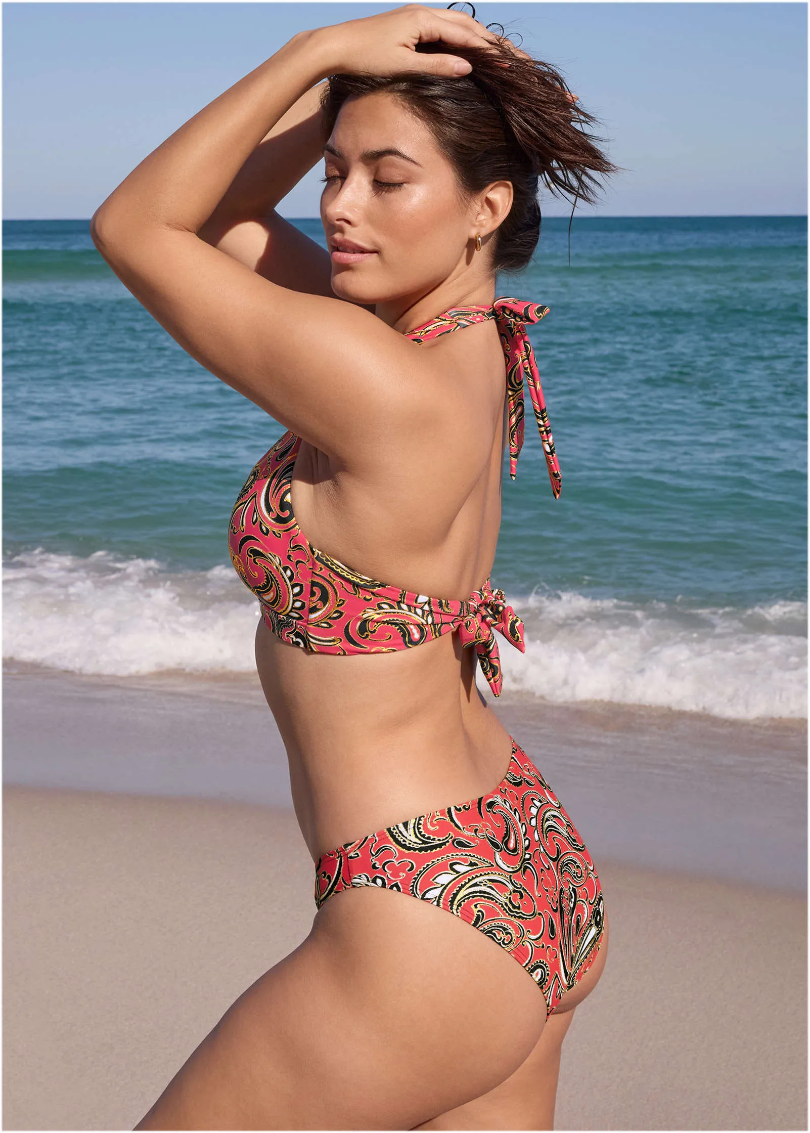 Nassau Halter Bikini Top - Splendid Paisley sold by VENUS product image thumbnail 2