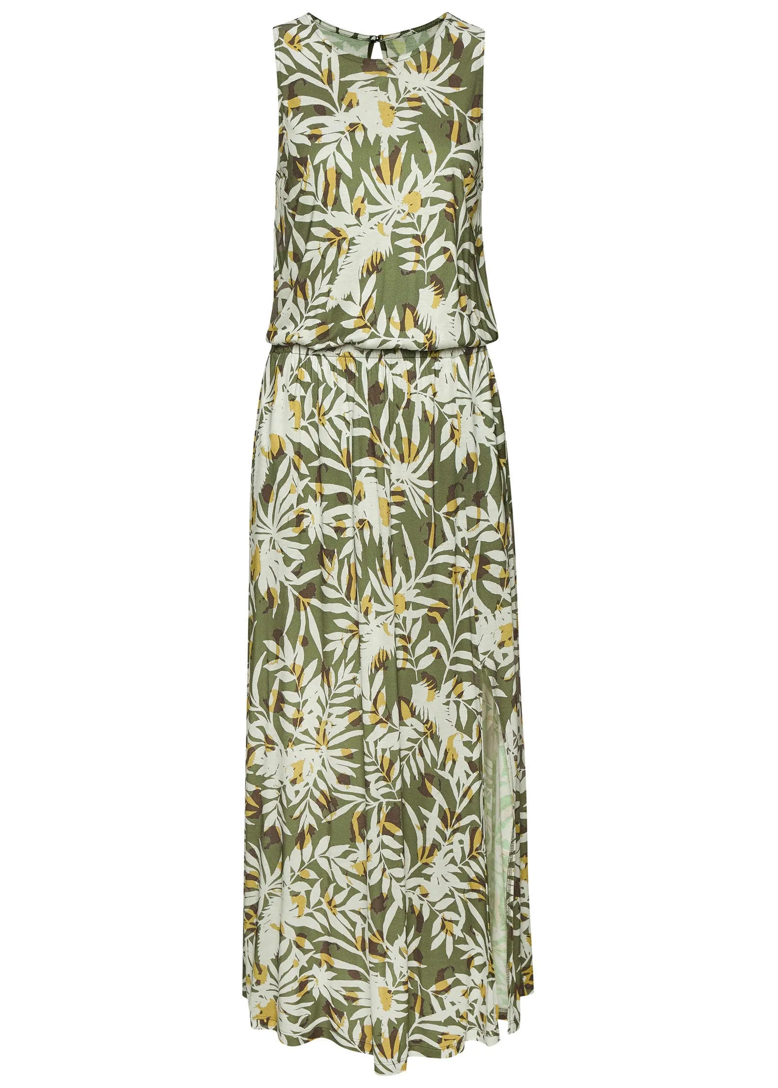 Sleeveless Floral Maxi Dres - Green Multi sold by VENUS product image thumbnail 2