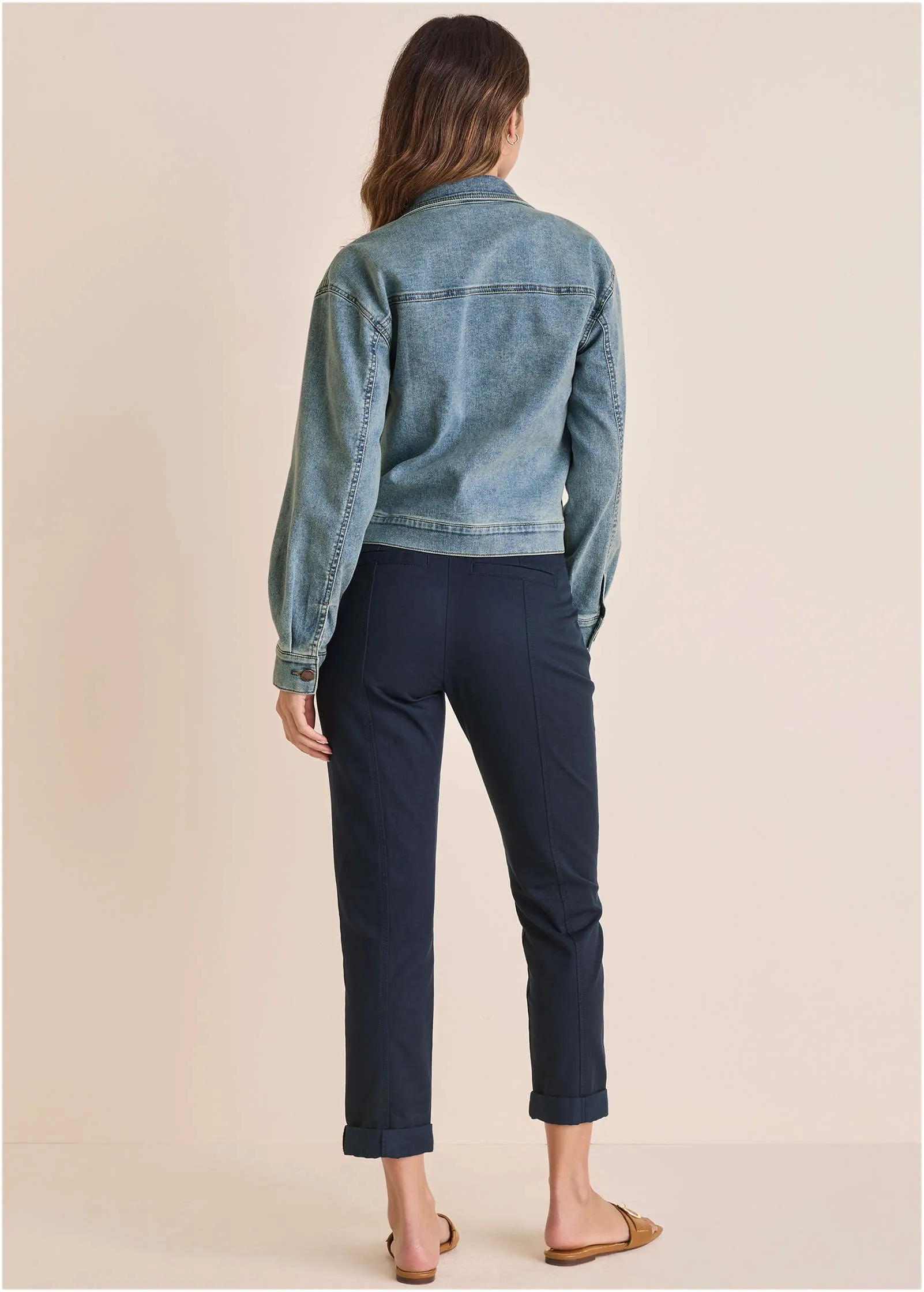 Core Denim Jacket - Light Wash sold by VENUS product image thumbnail 3
