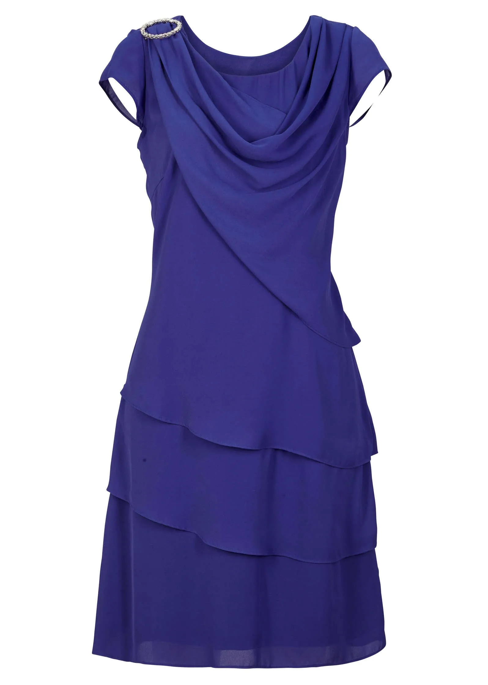 Sleeveless Chiffon Mini - Sapphire Blue sold by VENUS product image thumbnail 4