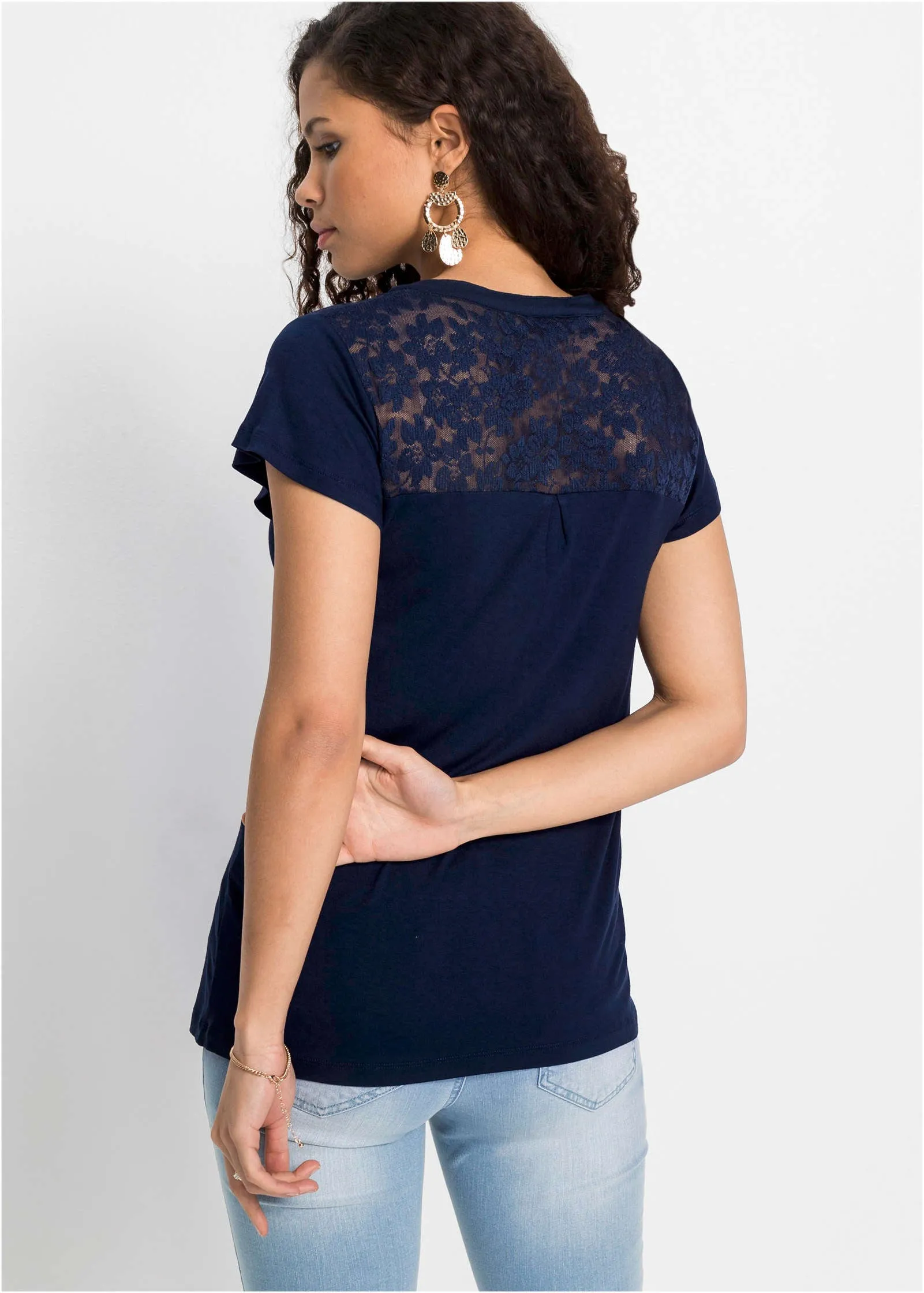 Henley Shirt - Dark Blue sold by VENUS product image thumbnail 3