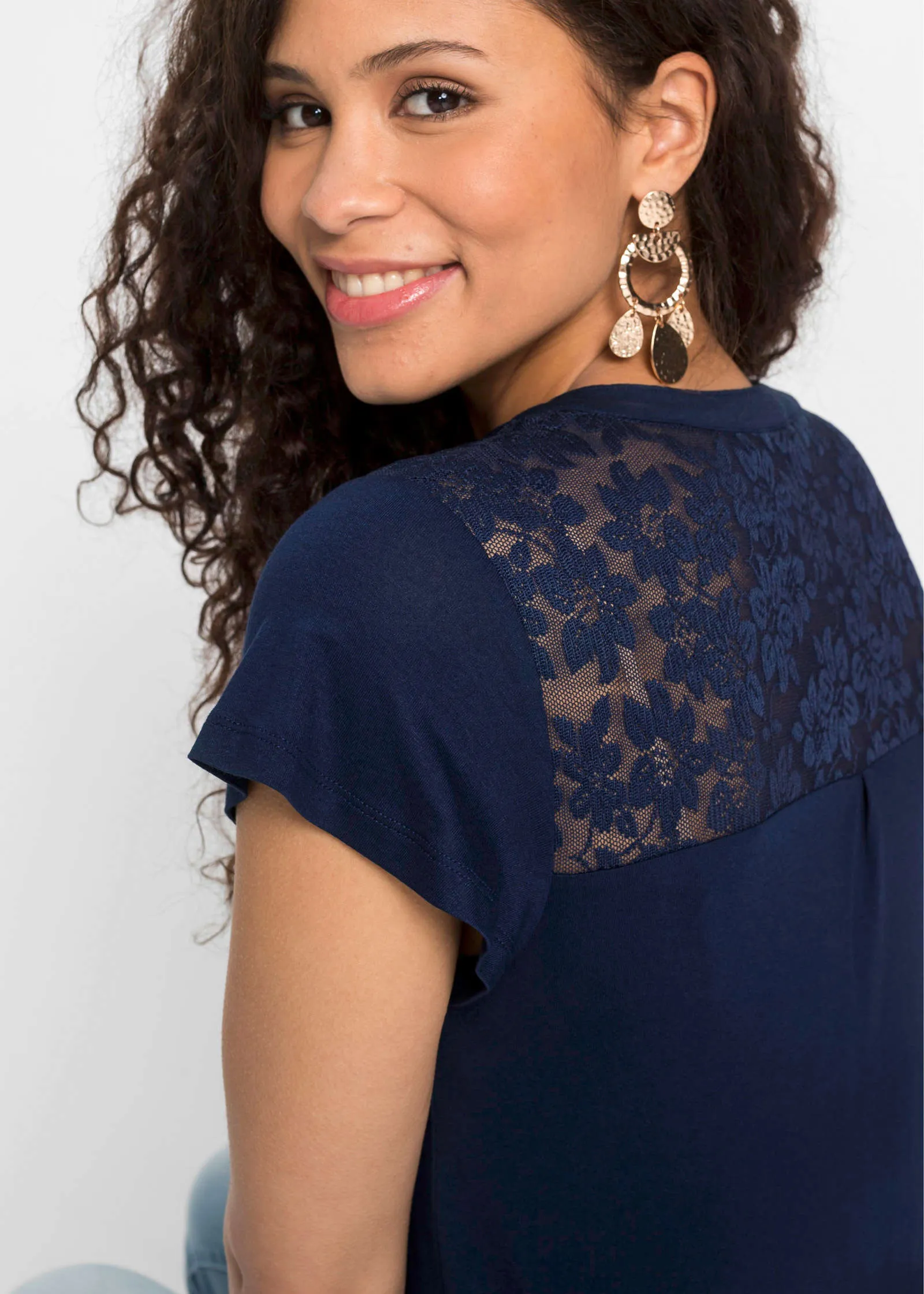 Henley Shirt - Dark Blue sold by VENUS product image thumbnail 5