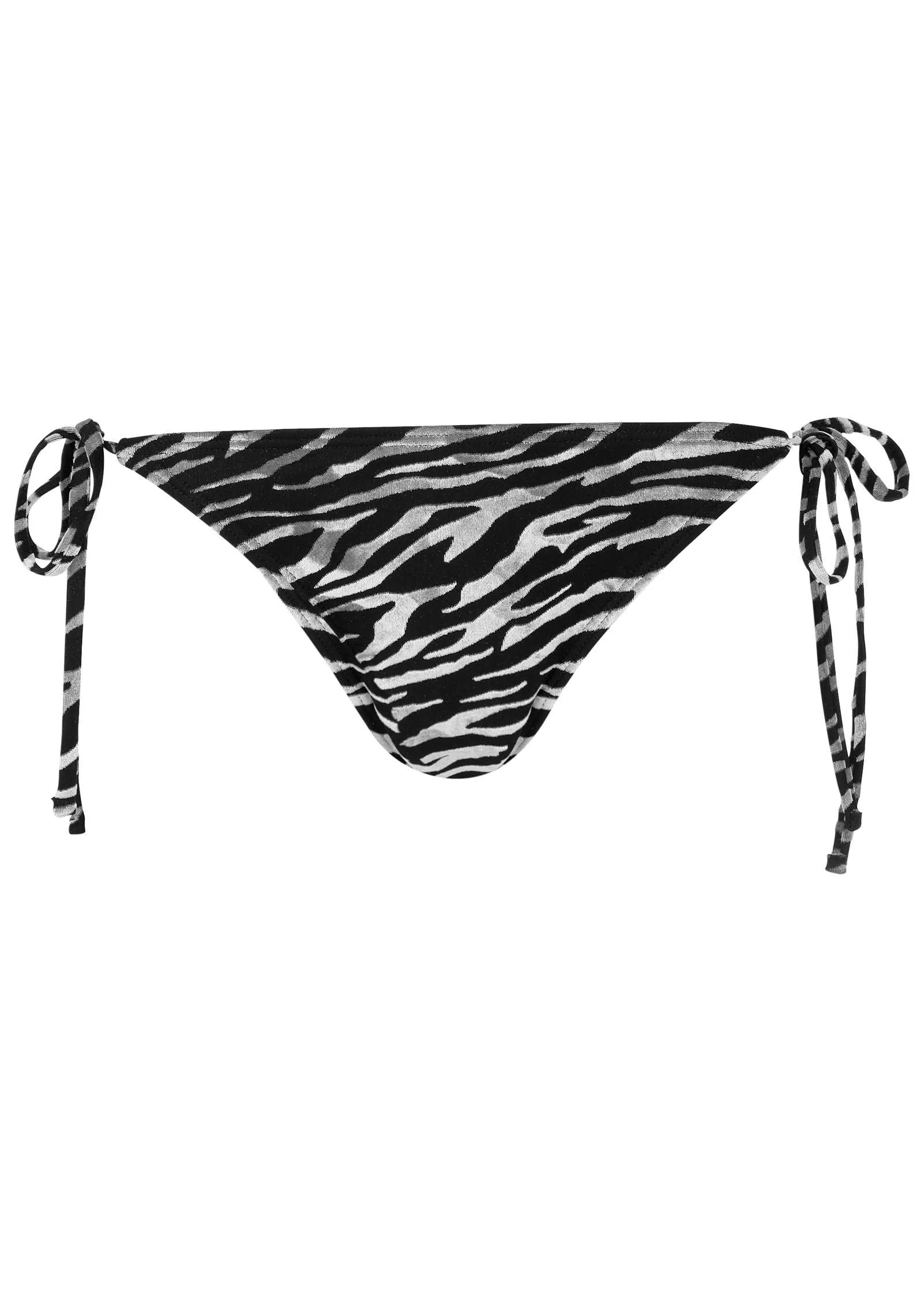 Jungle Velvet Miami Bottom - Black & Silver sold by VENUS product image thumbnail 3