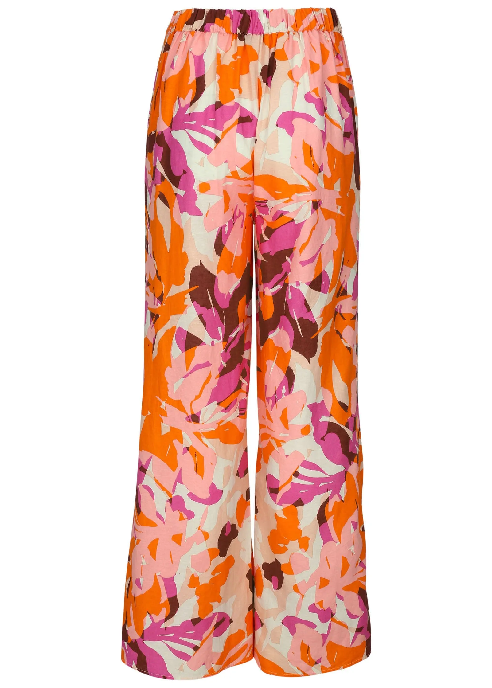 Linen Side Slit Pant - Desert Floral sold by VENUS product image thumbnail 4