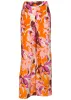 Linen Side Slit Pant - Desert Floral sold by VENUS