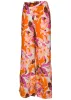 Linen Side Slit Pant - Desert Floral sold by VENUS